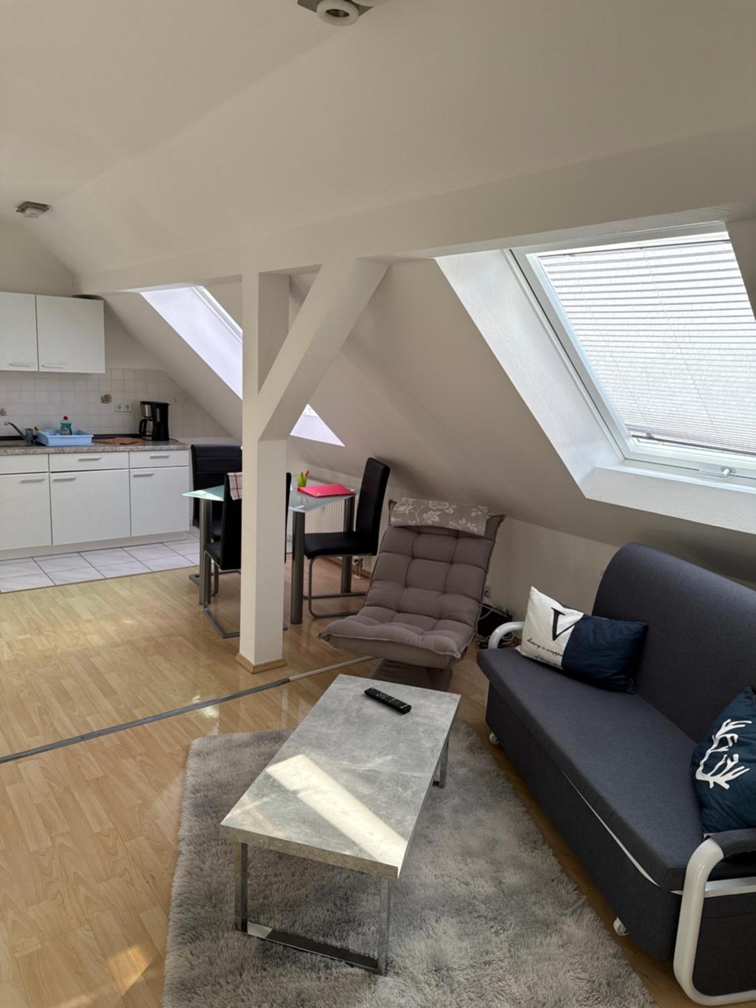 Kuschelige Dachgeschosswohnung Am Clarapark Лейпциг Экстерьер фото